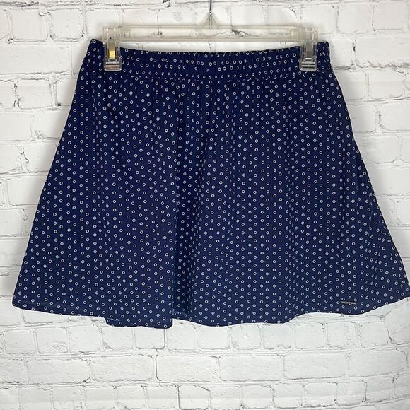 U.S. Polo Assn. Blue and White Polka Dot Skirt Size Small - Picture 1 of 6